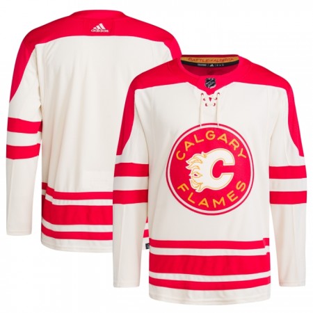 Calgary Flames Dresy Personalizované Heritage Classic Adidas 2023-24 Authentic - Pánské